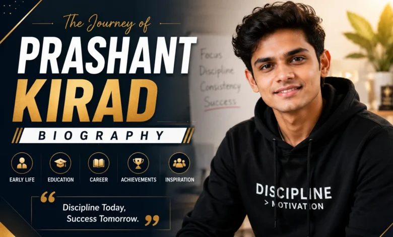 Prashant Kirad Biography